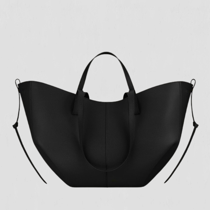 Pernilla – Elegant Tote Bag with Gathered Sides