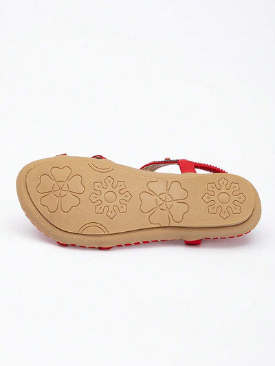 Saffron - Peep-Toe Summer Flats
