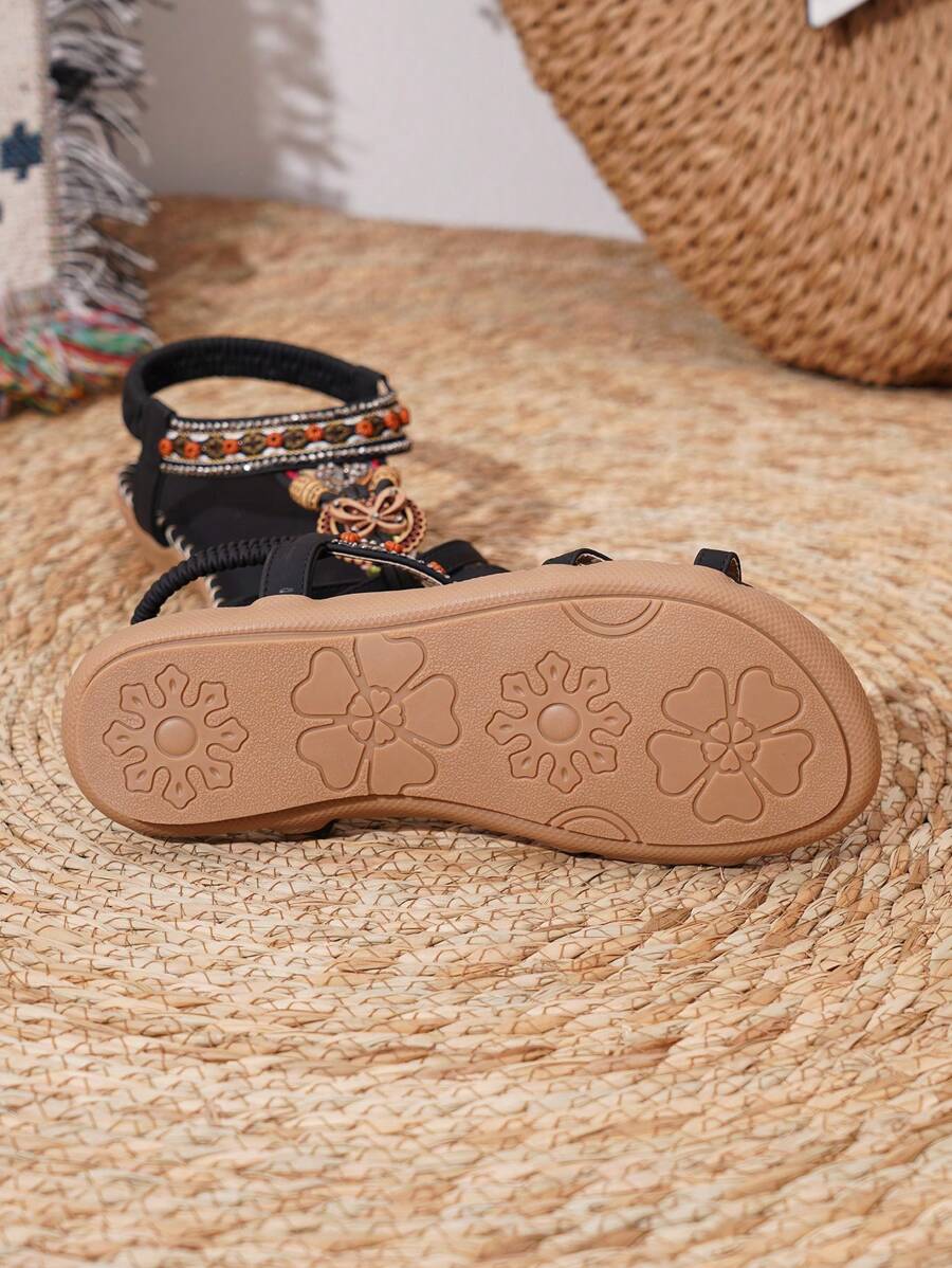 Saffron - Peep-Toe Summer Flats
