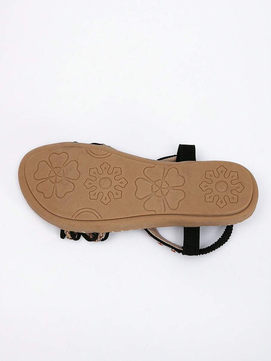 Saffron - Peep-Toe Summer Flats