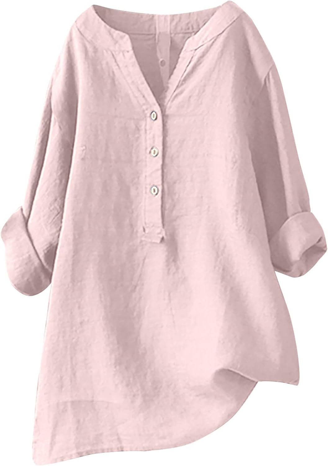 Women's Plus Size Cotton Linen