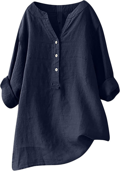 Women's Plus Size Cotton Linen