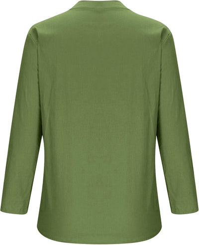 Women's Plus Size Cotton Linen