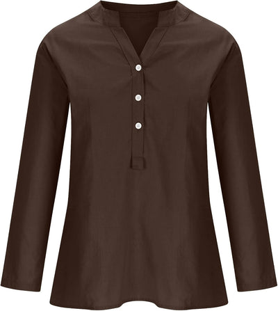 Women's Plus Size Cotton Linen