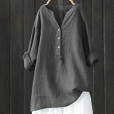 Women's Plus Size Cotton Linen