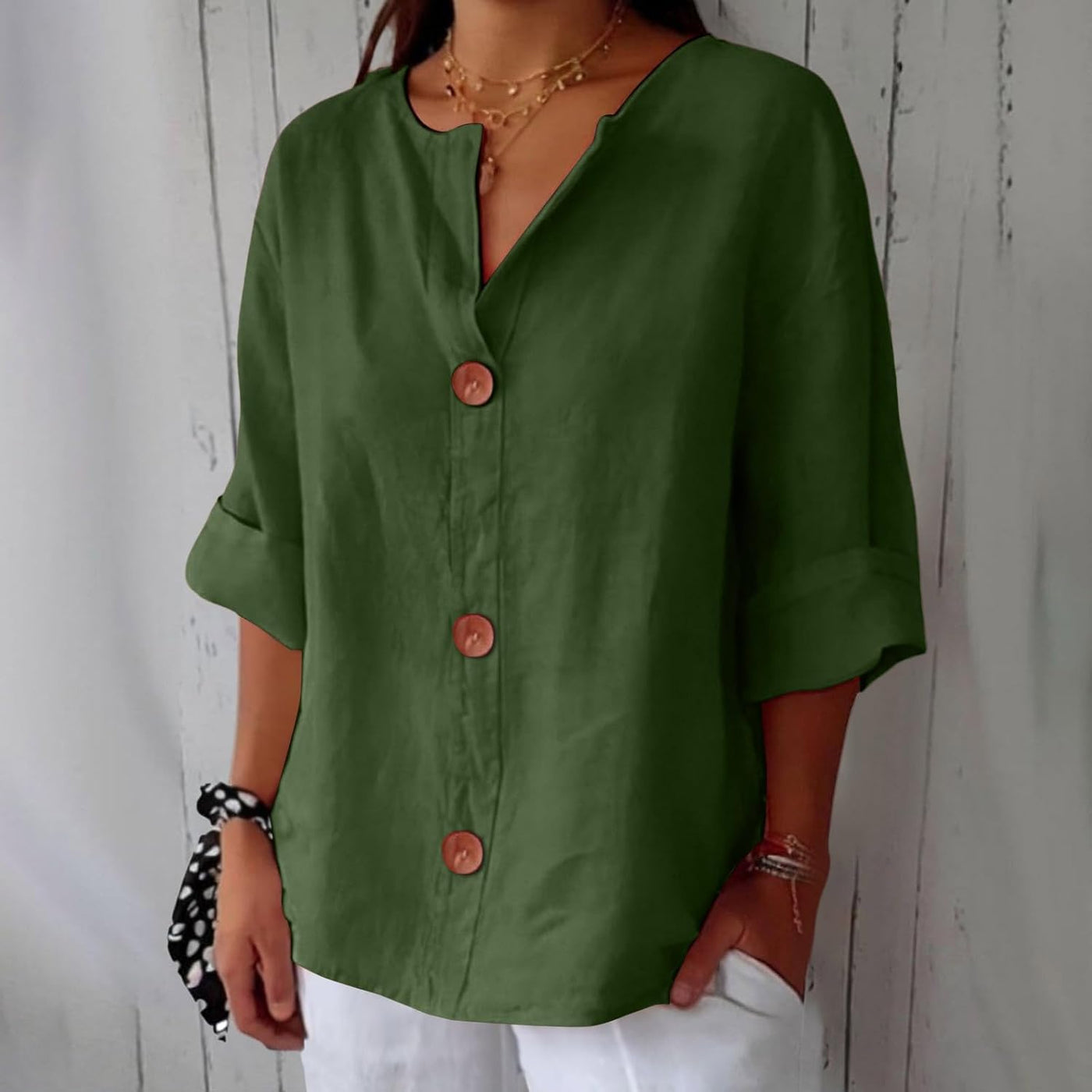 Van Laar - Casual Linnen Blouse