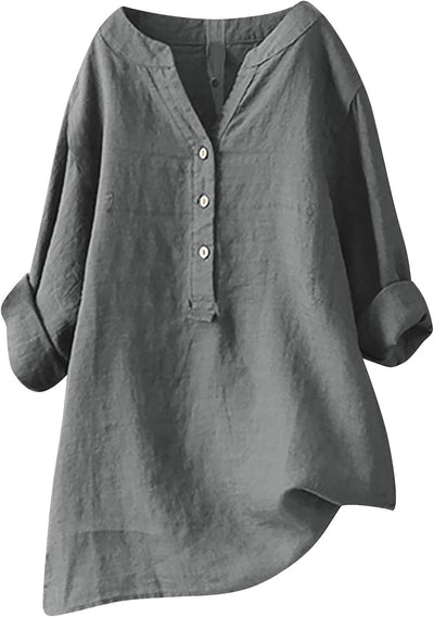 Women's Plus Size Cotton Linen