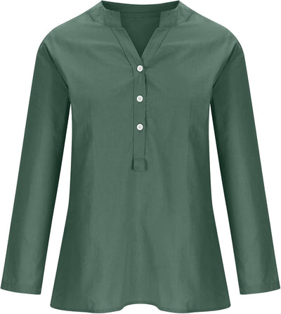 Women's Plus Size Cotton Linen