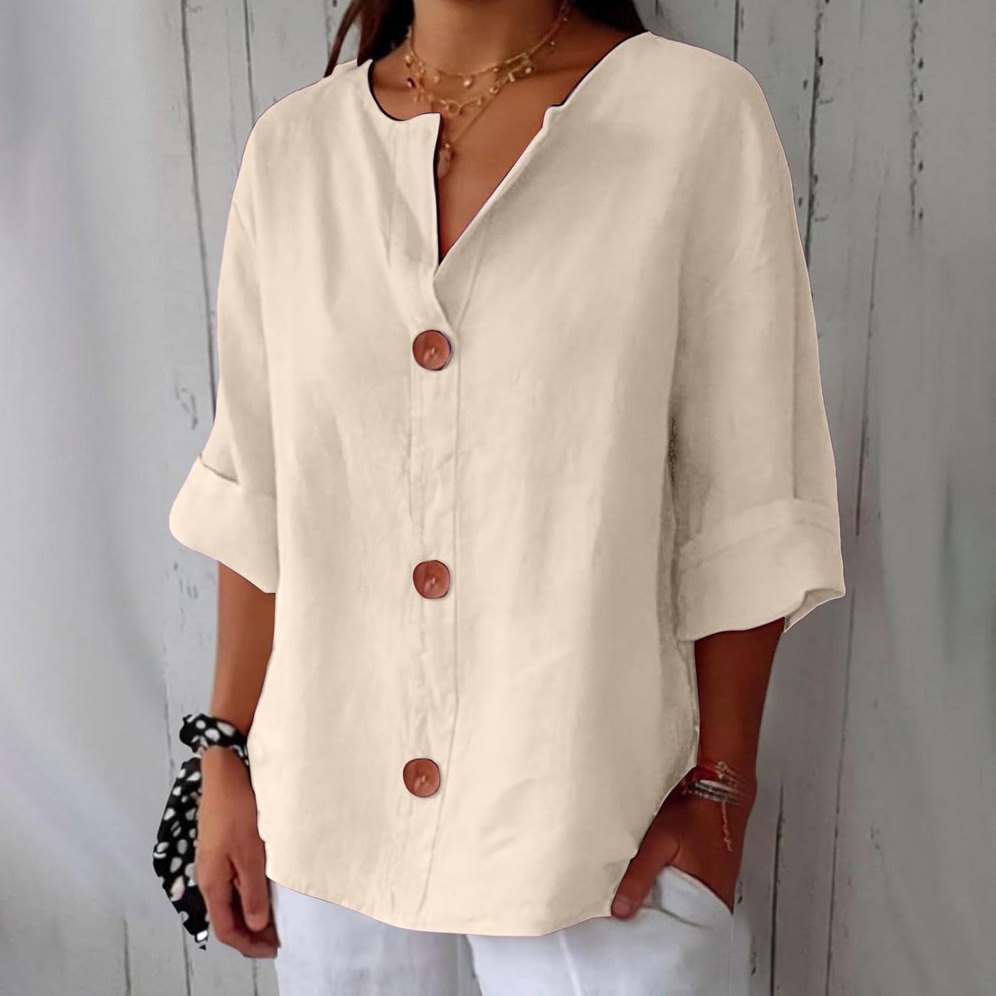 Van Laar - Casual Linnen Blouse