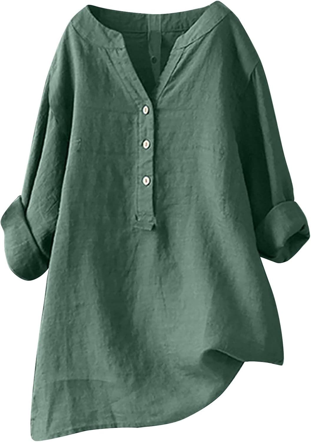 Women's Plus Size Cotton Linen