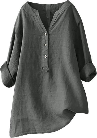 Women's Plus Size Cotton Linen