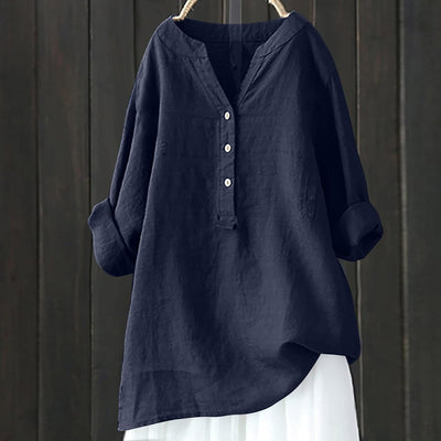 Women's Plus Size Cotton Linen