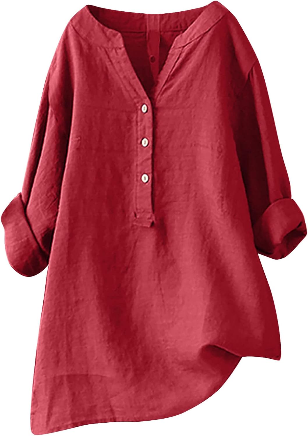 Women's Plus Size Cotton Linen