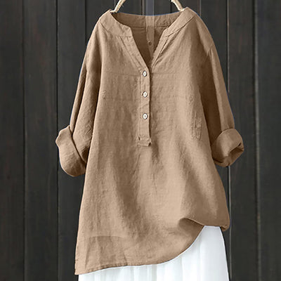 Women's Plus Size Cotton Linen