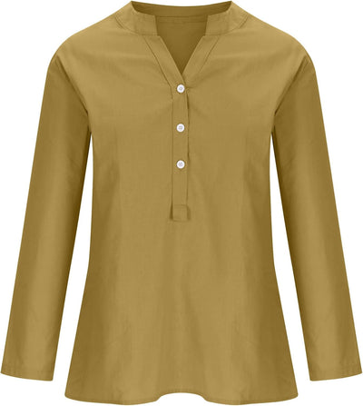 Women's Plus Size Cotton Linen
