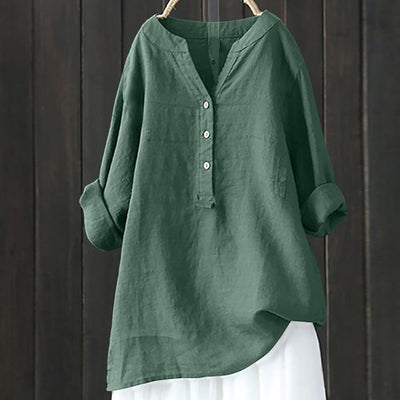 Women's Plus Size Cotton Linen