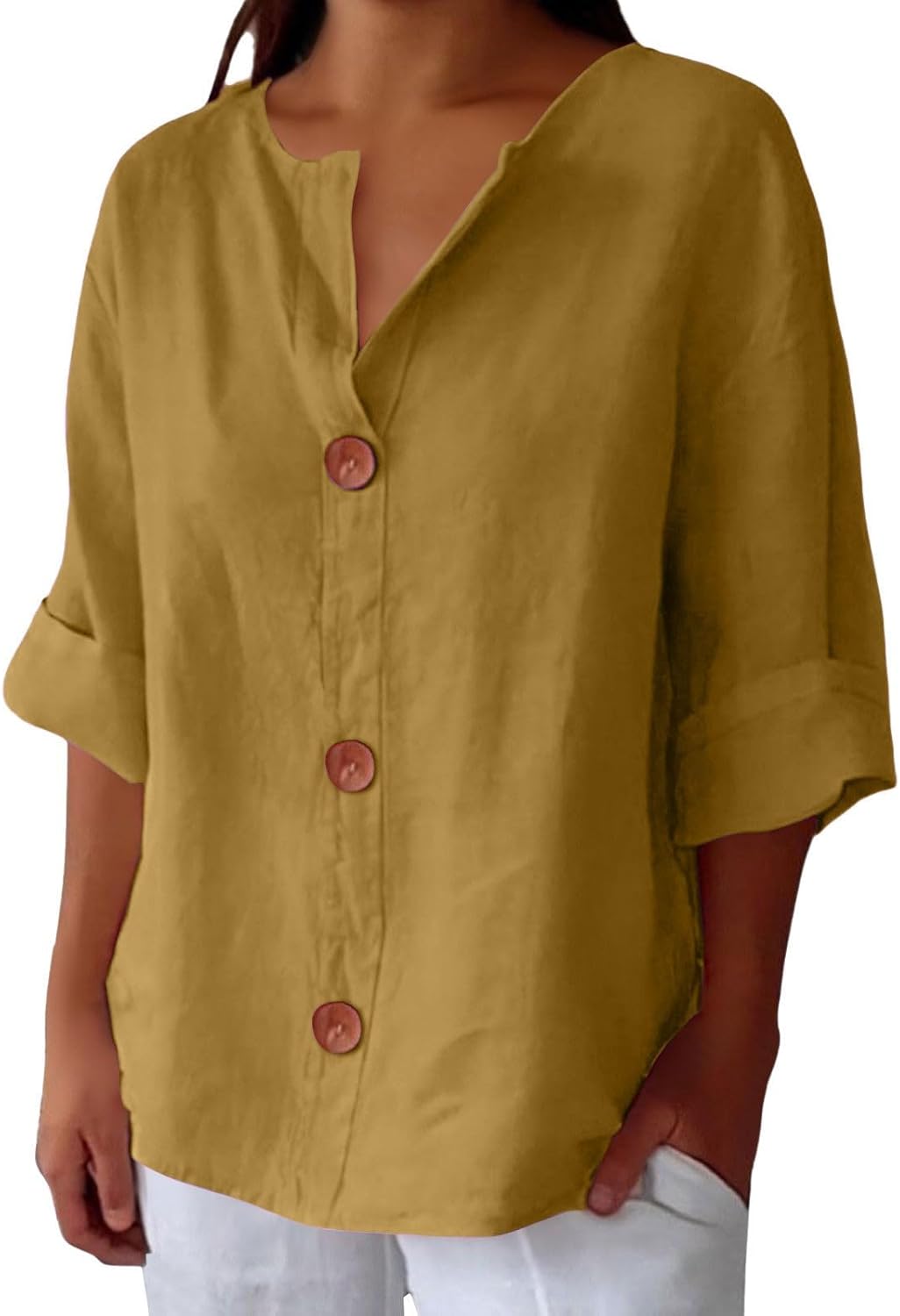 Van Laar - Casual Linnen Blouse