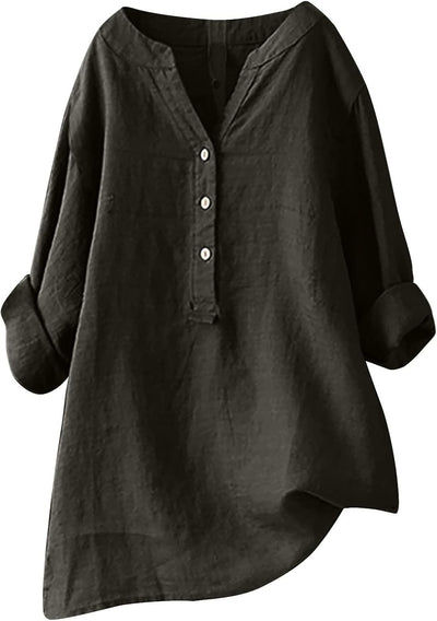 Women's Plus Size Cotton Linen