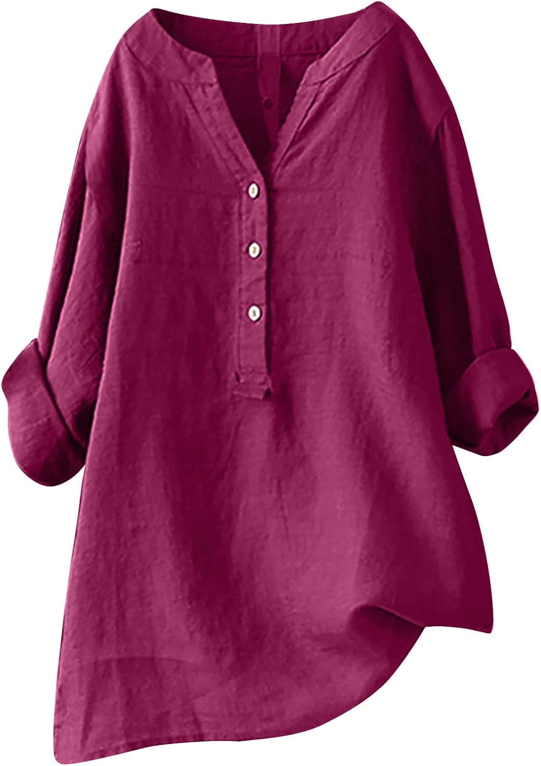 Women's Plus Size Cotton Linen