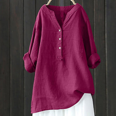 Women's Plus Size Cotton Linen