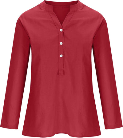 Women's Plus Size Cotton Linen