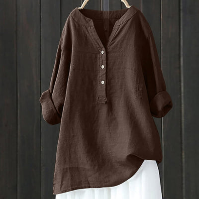 Women's Plus Size Cotton Linen