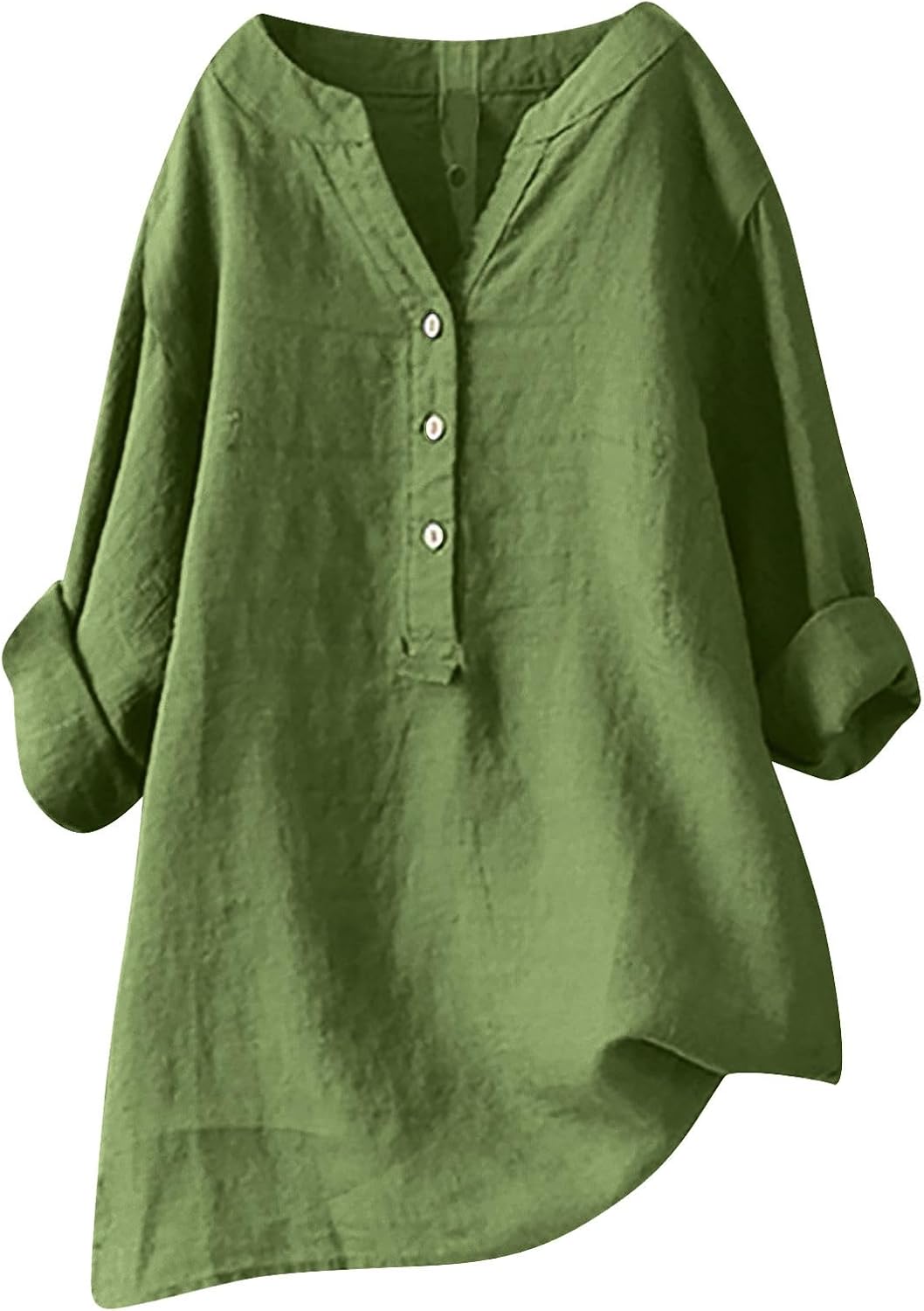 Women's Plus Size Cotton Linen