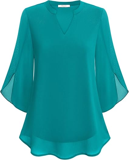 Petra – A-line chiffon blouse