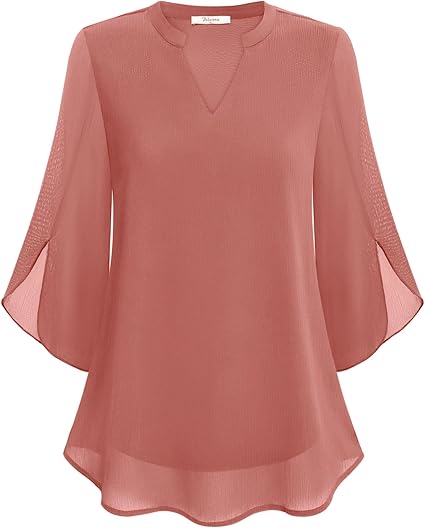Petra – A-line chiffon blouse