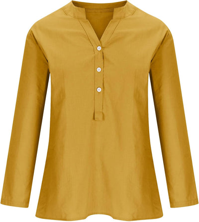 Women's Plus Size Cotton Linen