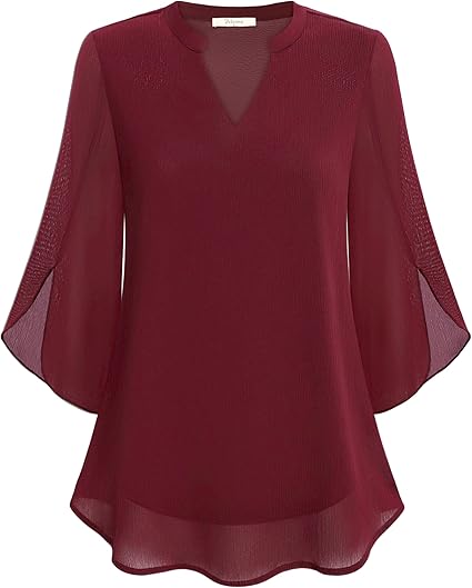 Petra – A-line chiffon blouse