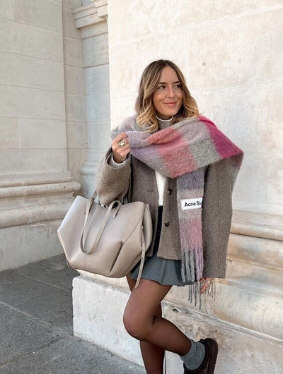 Pernilla – Elegant Tote Bag with Gathered Sides