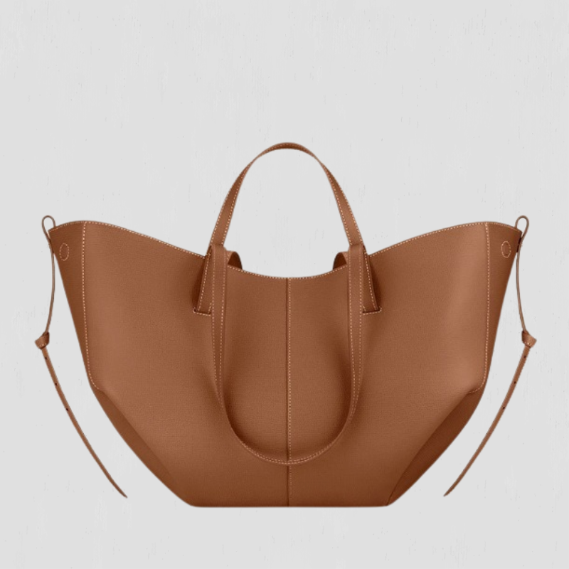 Pernilla – Elegant Tote Bag with Gathered Sides